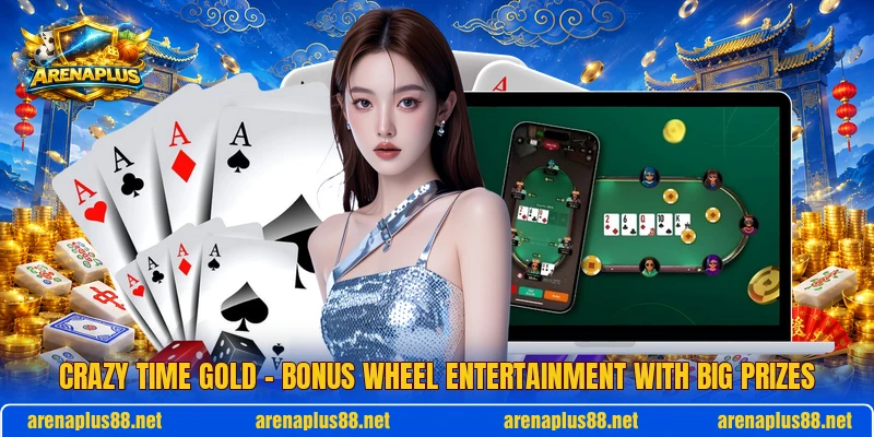 Crazy Time Gold – Bonus Wheel Entertainment With Big Prizes