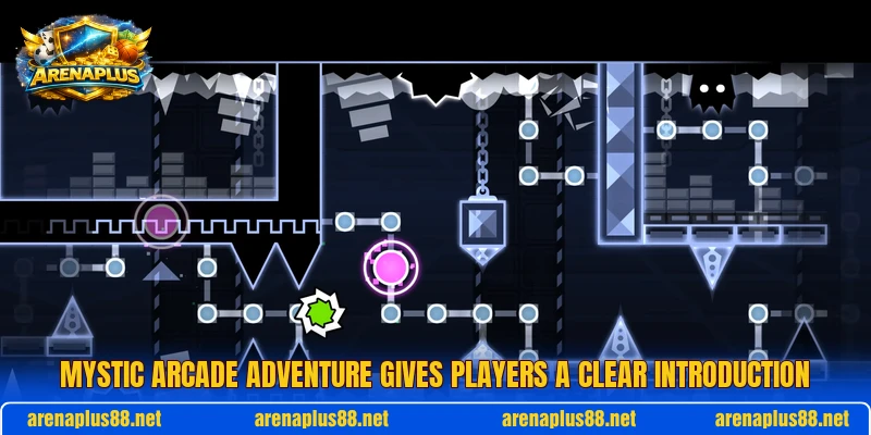 Mystic Arcade Adventure gives players a clear introduction