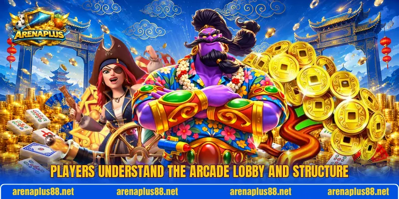 Players understand the Arcade lobby and structure Players understand the Arcade lobby and structure