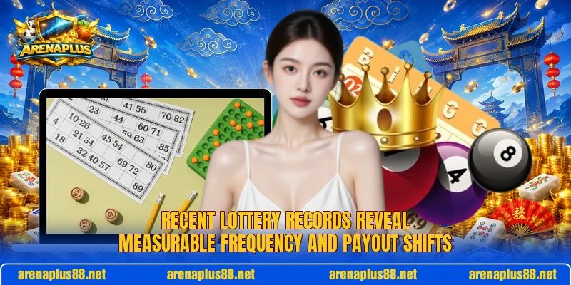 Recent lottery records reveal measurable frequency and payout shifts