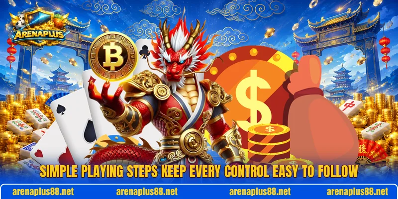 Simple playing steps keep every control easy to follow