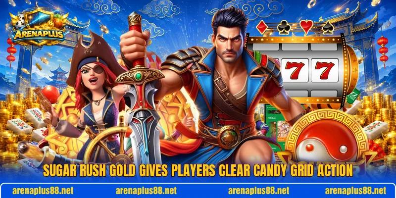 Sugar Rush Gold gives players clear candy grid action
